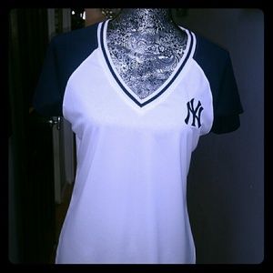 Authentic Yankees Lady Top